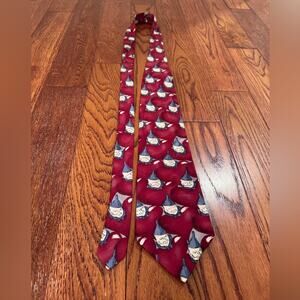 VTG The Wizard of Oz Tin Man Silk Tie Father’s Day The Wiz American Film Classic